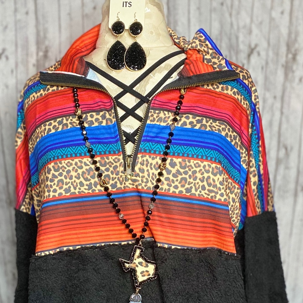 Serape sweater